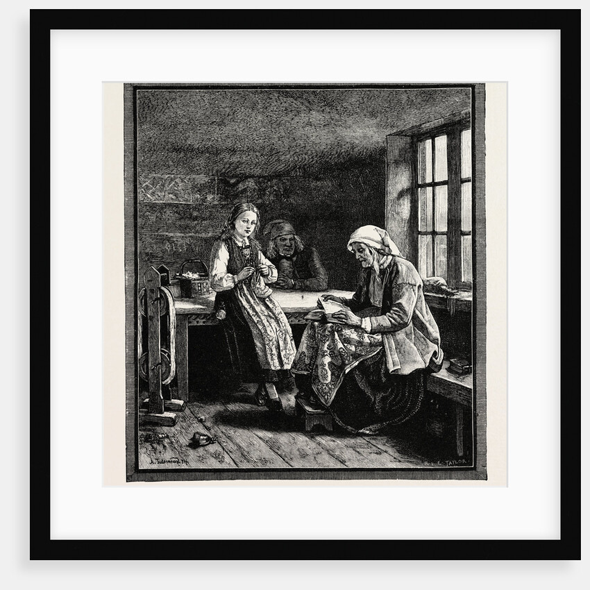 Interior of a Norwegian House by Anonymous
