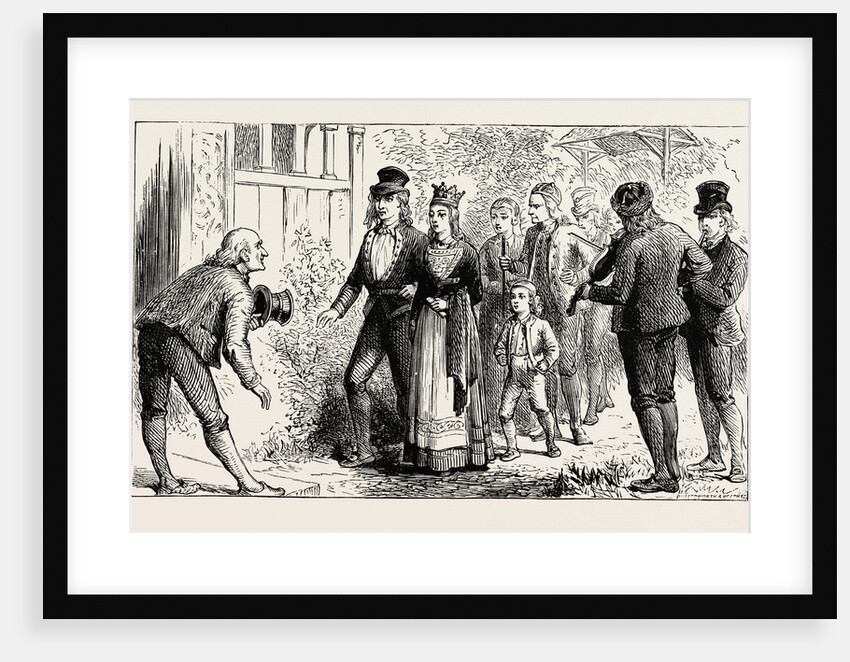 The Wedding Procession by Anonymous