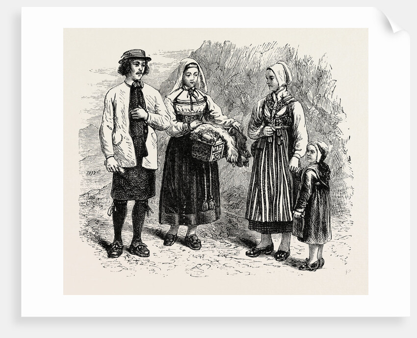 A Group of Dalecarlians by Anonymous