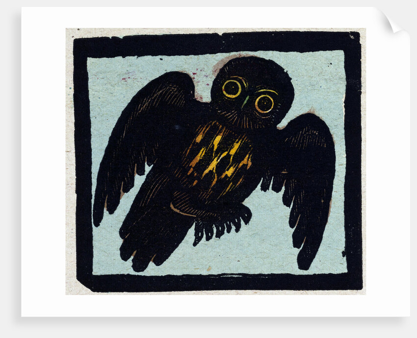 Illustration of English Tales Folk Tales and Ballads. An Owl by Anonymous