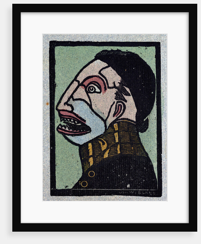 Illustration of English Tales Folk Tales and Ballads. A Man with Sharp Teeth by Anonymous