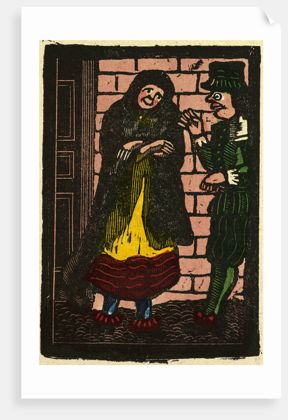 Illustration of English Tales Folk Tales and Ballads. A Woman and a Man by Anonymous