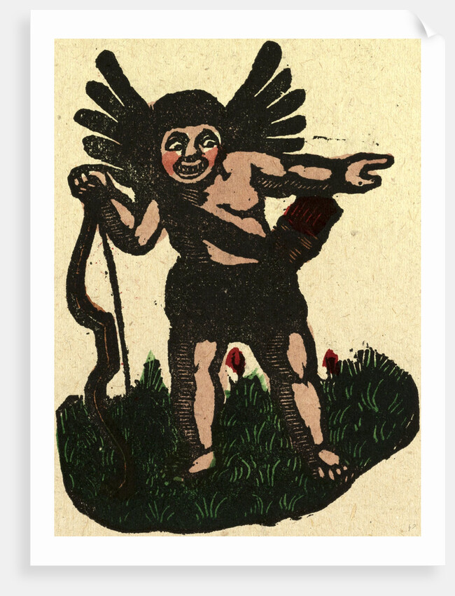 Illustration of English Tales Folk Tales and Ballads. An Angel with an Arrow by Anonymous