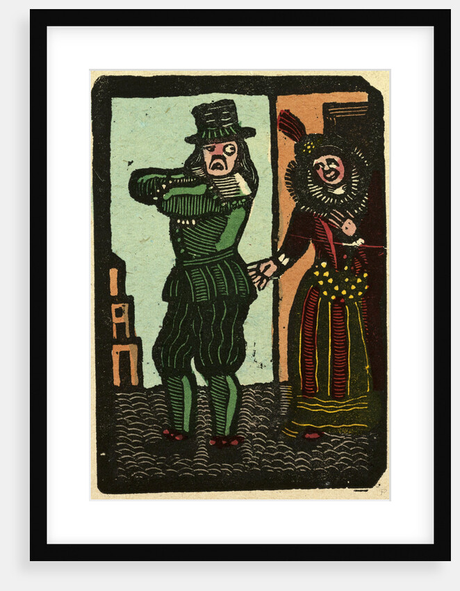 Illustration of English Tales Folk Tales and Ballads. Woamn and Man. by Anonymous