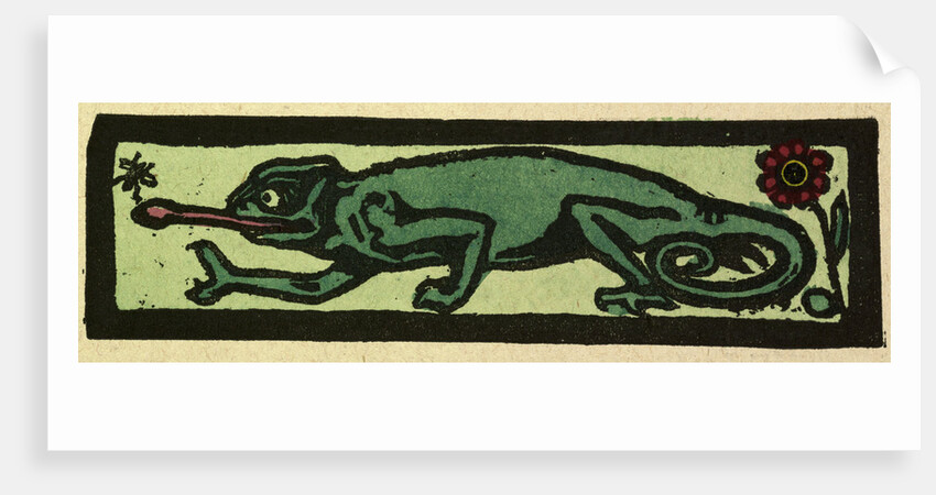 Illustration of English Tales Folk Tales and Ballads. A Chameleon by Anonymous