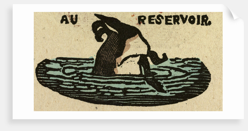 Illustration of English Tales Folk Tales and Ballads. A Diving Duck by Anonymous