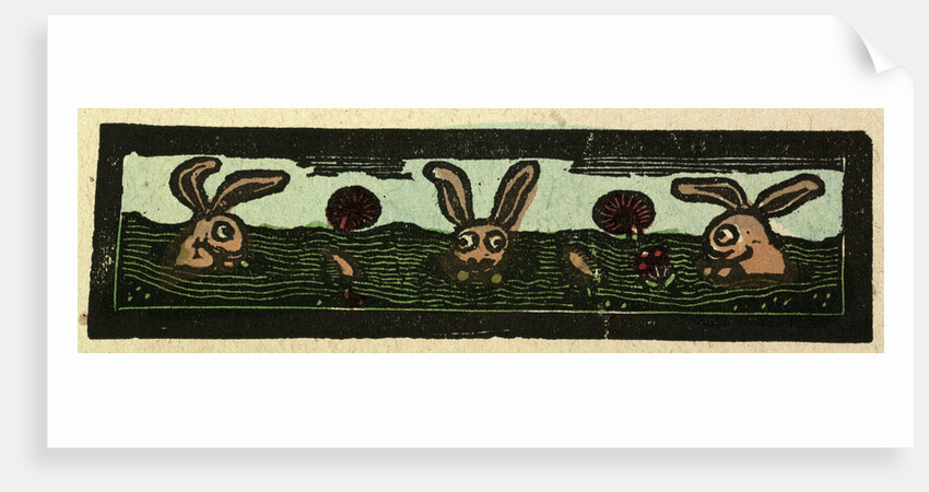 Illustration of English Tales Folk Tales and Ballads. Rabbits by Anonymous
