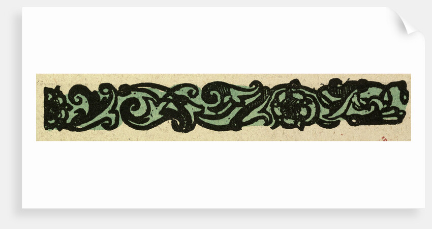 Illustration of English Tales Folk Tales and Ballads. Ornament by Anonymous