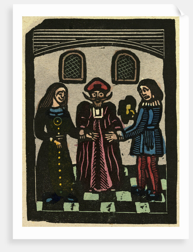 Illustration of English Tales Folk Tales and Ballads. A Wedding by Anonymous