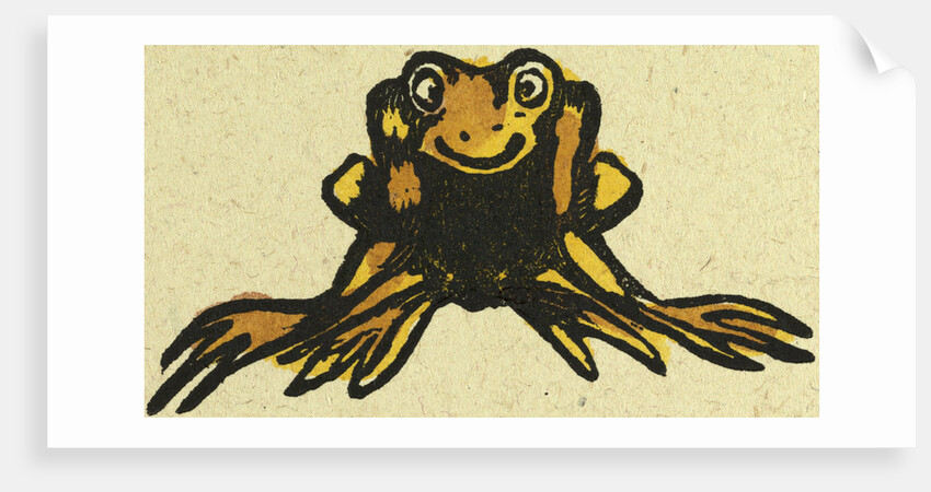 Illustration of English Tales Folk Tales and Ballads. Frog by Anonymous