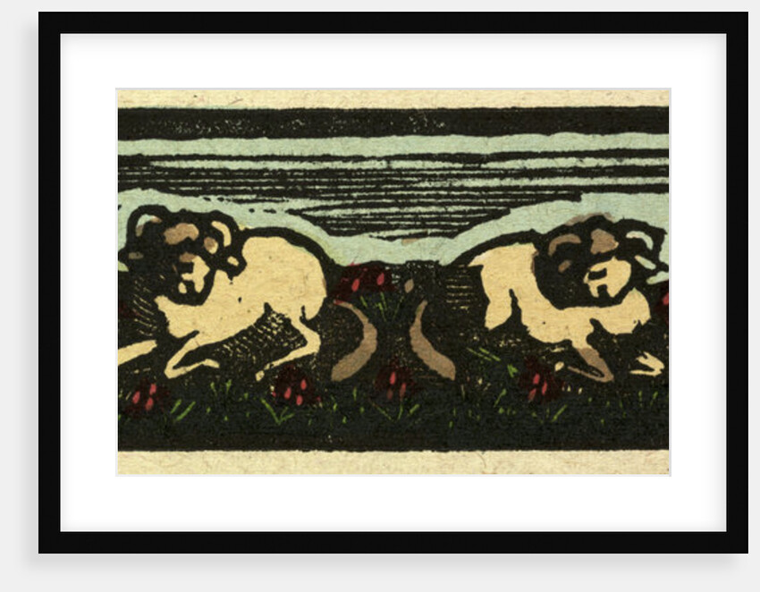 Illustration of English Tales Folk Tales and Ballads. Four Sheep by Anonymous