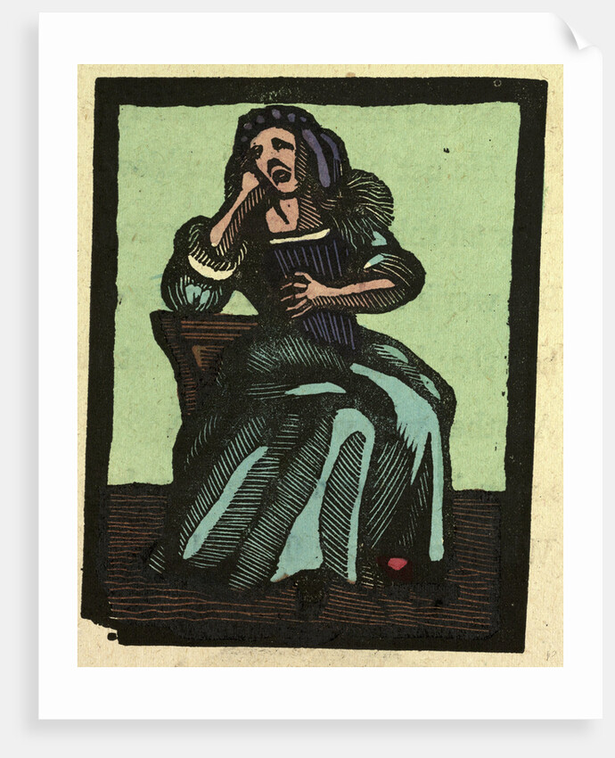 Illustration of English Tales Folk Tales and Ballads. A Lady in Distress by Anonymous