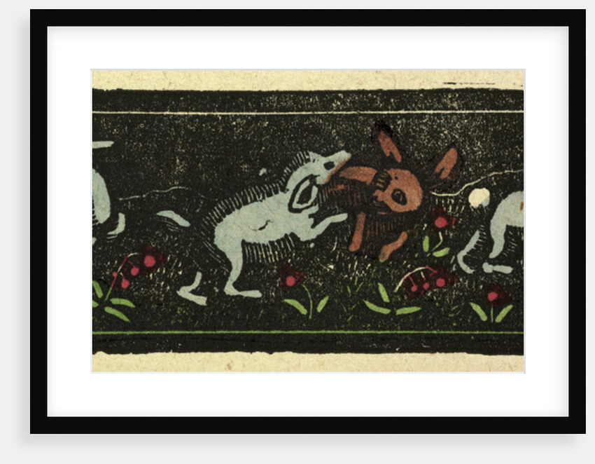 Illustration of English Tales Folk Tales and Ballads. Rabbits by Anonymous