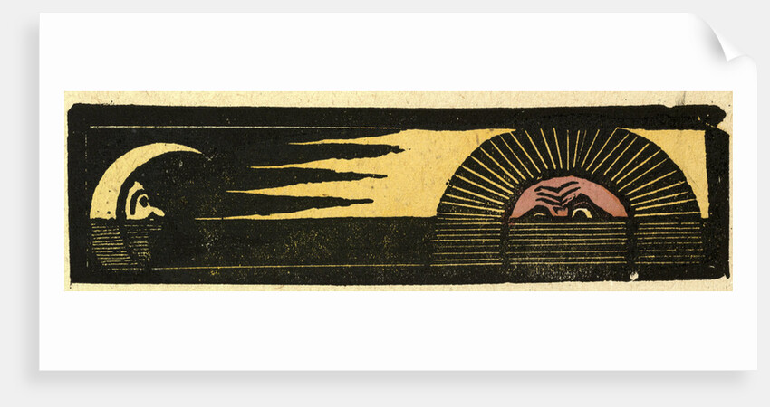Illustration of English Tales Folk Tales and Ballads. The Setting Sun and the Rising Moon by Anonymous