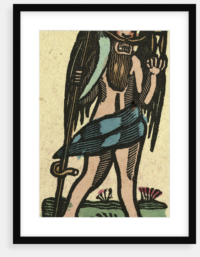 Illustration of English Tales Folk Tales and Ballads. A Man with a Scythe by Anonymous