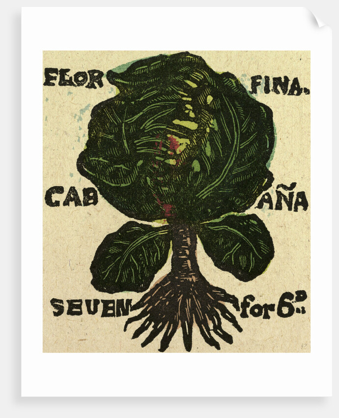 Illustration of English Tales Folk Tales and Ballads. Cabbage by Anonymous