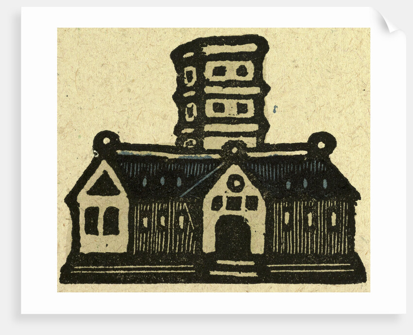 Illustration of English Tales Folk Tales and Ballads. A Building by Anonymous