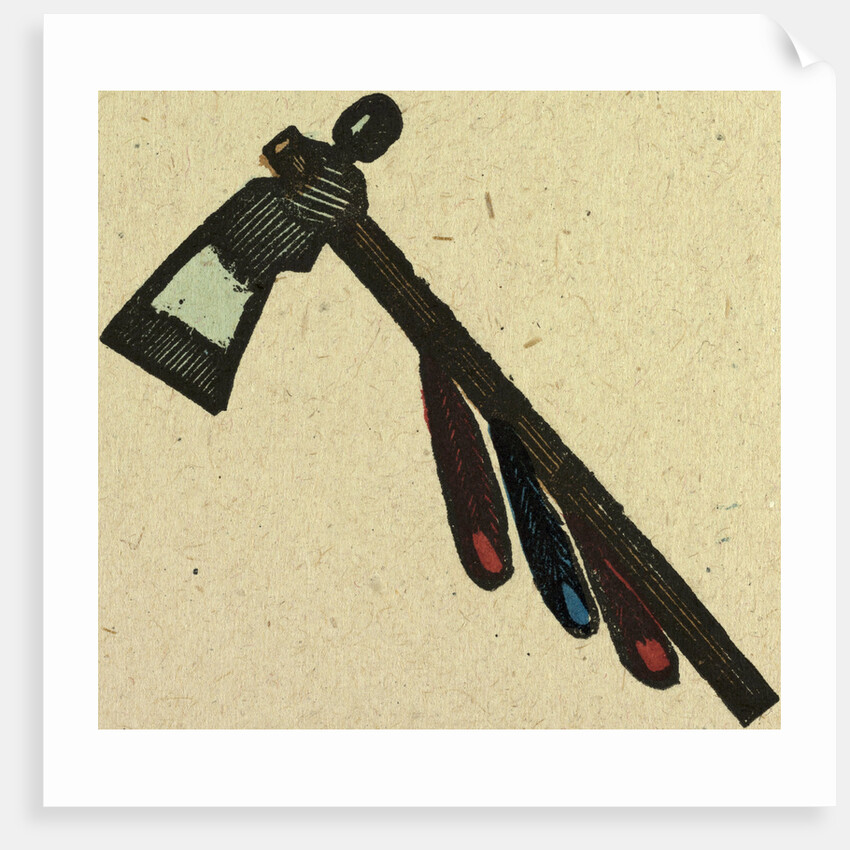 Illustration of English Tales Folk Tales and Ballads. An Axe by Anonymous