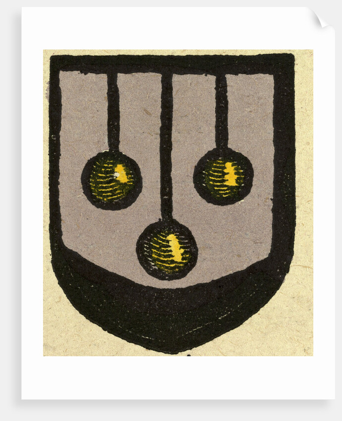 Illustration of English Tales Folk Tales and Ballads. Coat of Arms by Anonymous