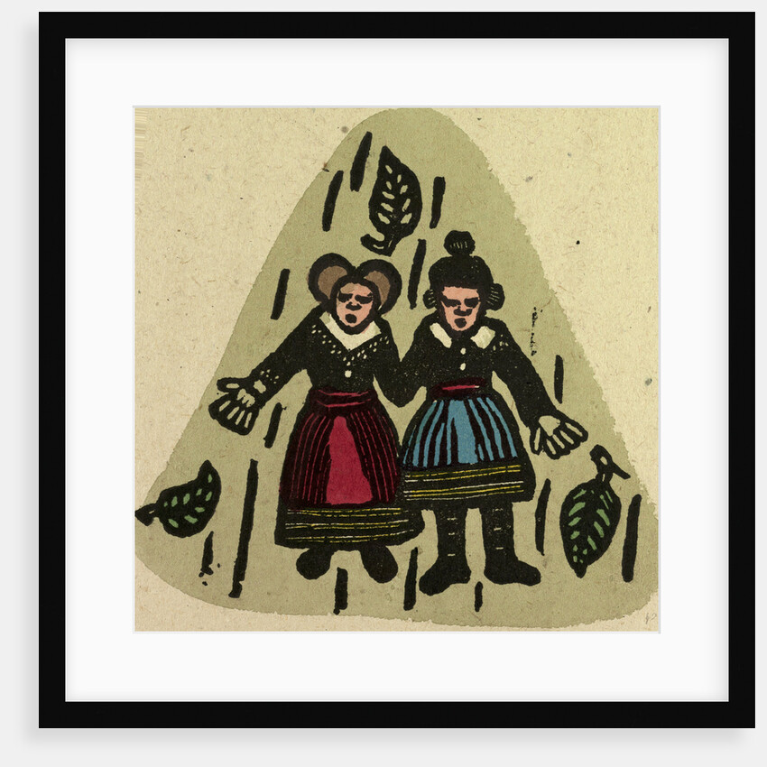 Illustration of English Tales Folk Tales and Ballads. Two Women by Anonymous