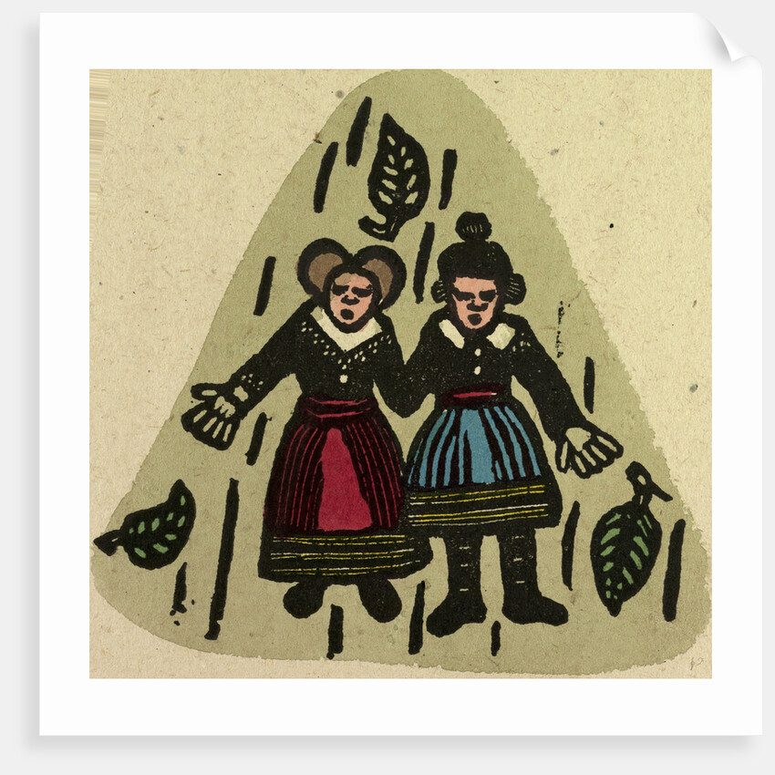Illustration of English Tales Folk Tales and Ballads. Two Women by Anonymous