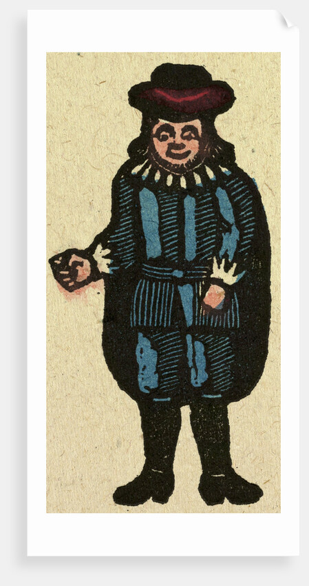 Illustration of English Tales Folk Tales and Ballads. A Man Wearing Blue Clothes by Anonymous