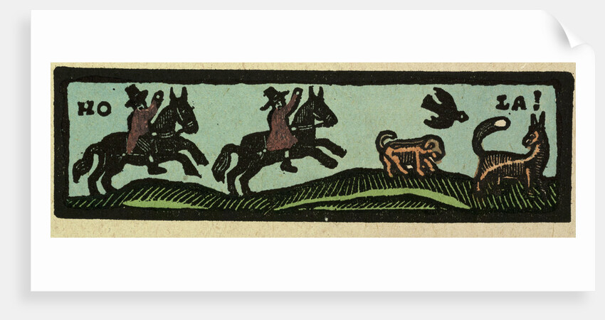 Illustration of English Tales Folk Tales and Ballads. Two Horsemen by Anonymous