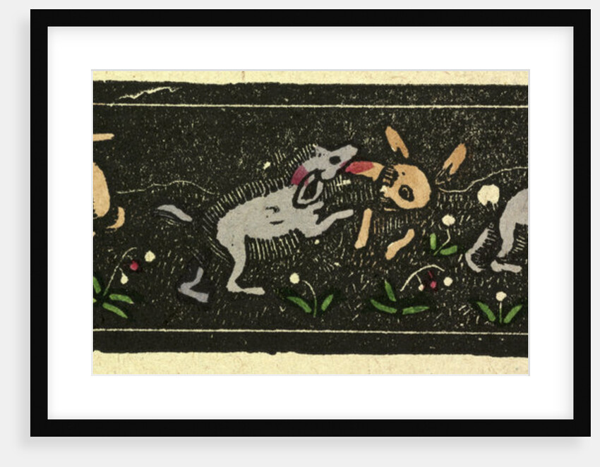 Illustration of English Tales Folk Tales and Ballads. Rabbits by Anonymous