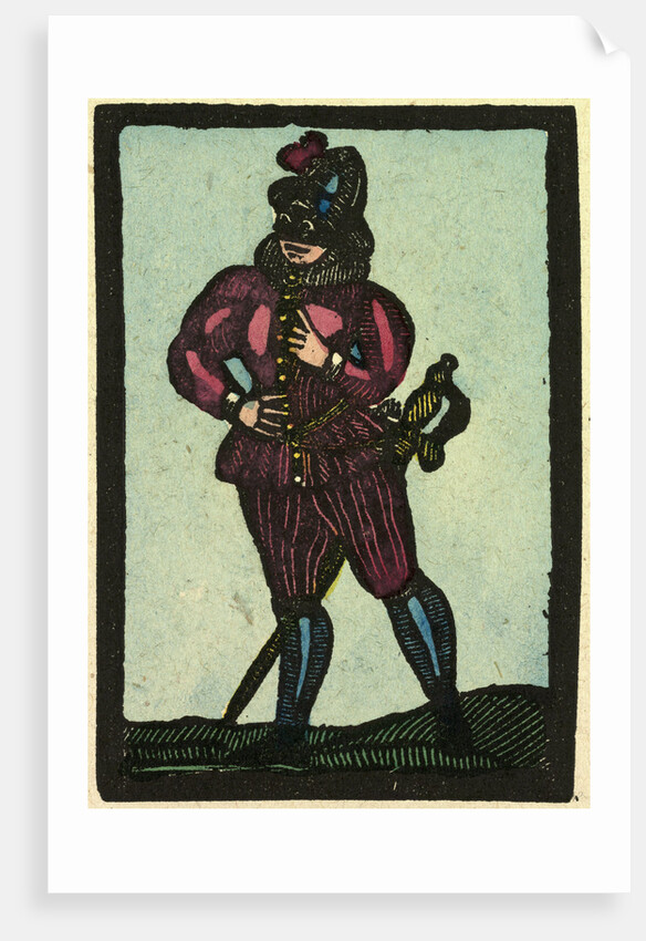 Illustration of English Tales Folk Tales and Ballads. A Man Wearing Red Clothes by Anonymous