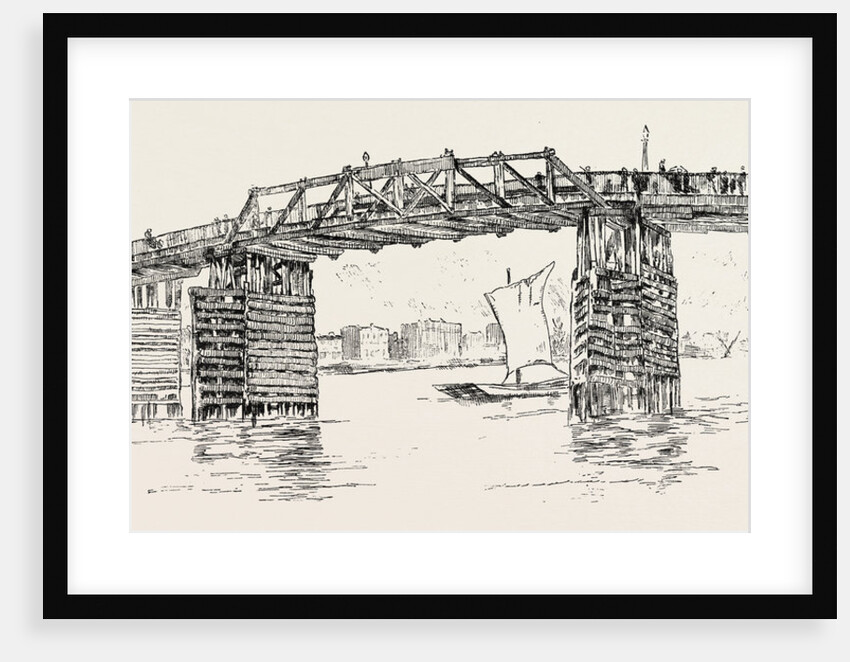 Old Battersea Bridge by Anonymous
