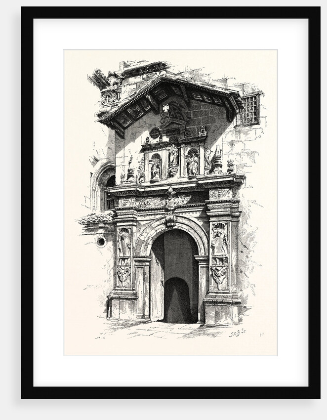 Entrance to the Tomb of Ferdinand and Isabella by Anonymous