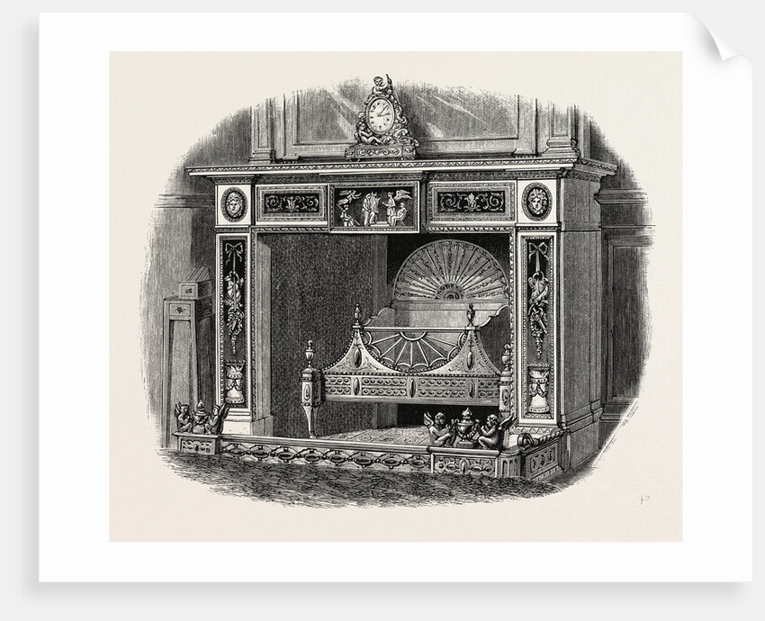 Sir Dudley Majoribanks's Chimney Piece, with Plaques by Wedgwood by Anonymous