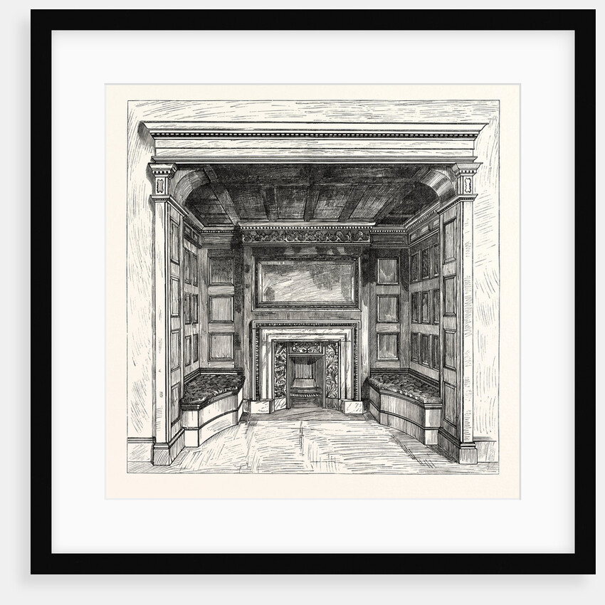 Morris And Co., Chimney Piece in the Ambassadors' Room, St. James's Palace, London by Anonymous