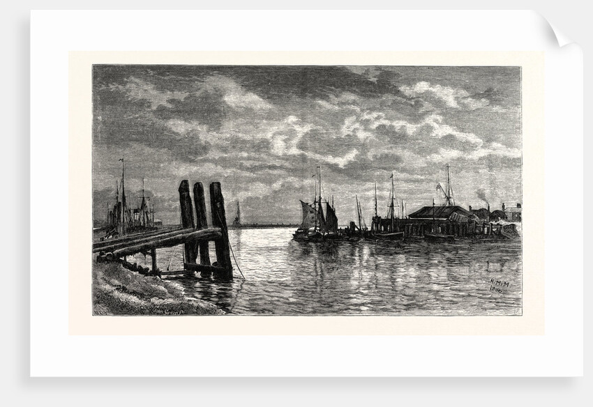 The Harbour, Rye by Anonymous