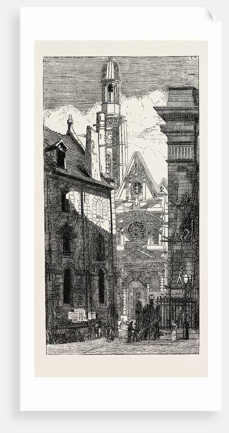 St. Etienne-Du-Mont, France by Anonymous