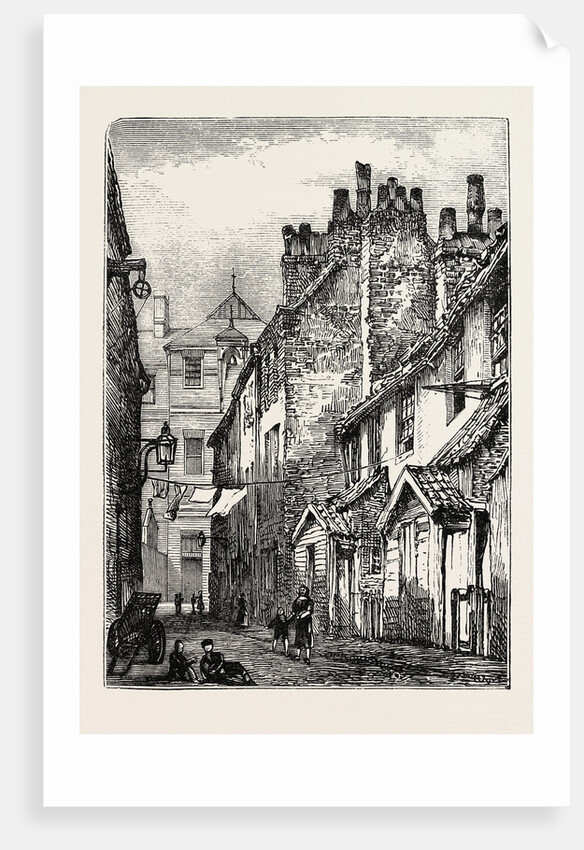 Back Street or Alley in Whitechapel, London by Anonymous