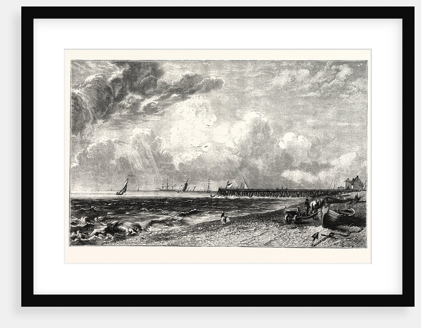 View of Yarmouth, from a Picture by Constable by Anonymous