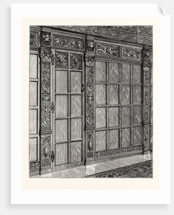 Wainscoting from an Old House at Exeter, South Kensington Museum by Anonymous
