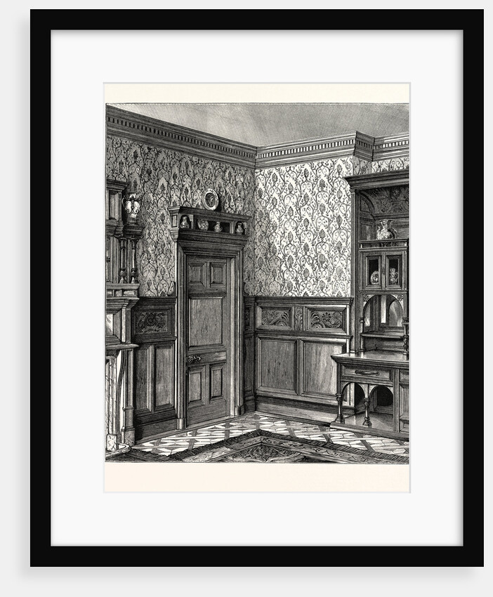 Dining Room Woodwork, Messrs. Howard And Sons by Anonymous