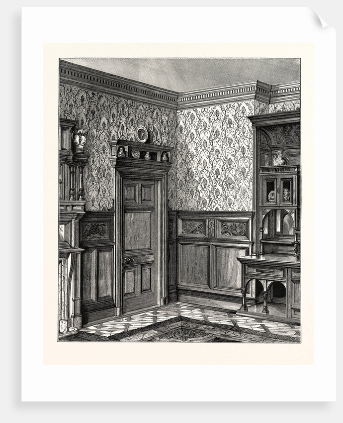 Dining Room Woodwork, Messrs. Howard And Sons by Anonymous