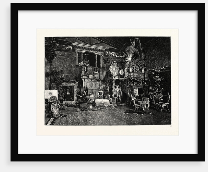 Hans Makart's Studio by Anonymous