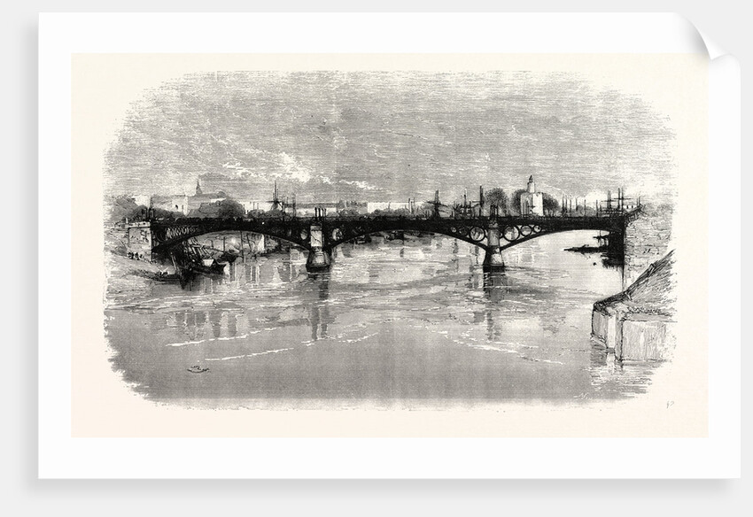 Bridge of Triana Over the Guadalquivir, Seville, Spain by Anonymous