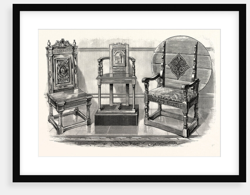 Anne Boleyn's Chair; Shakespeare's Chair; Theodore Hook's Chair by Anonymous