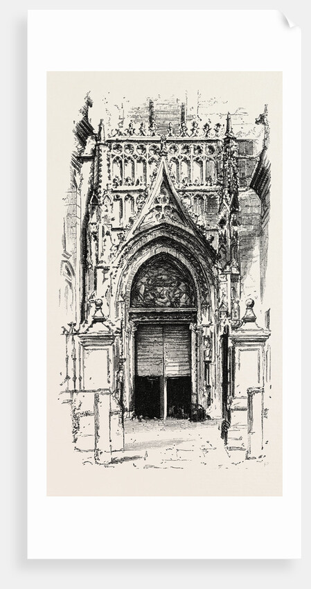 Door of Seville Cathedral, Spain by Anonymous