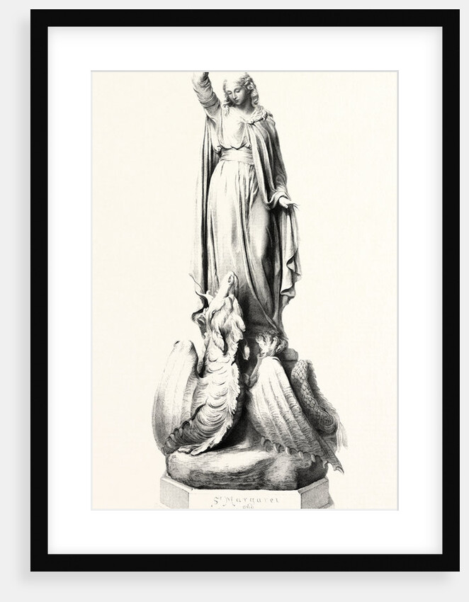 St. Margaret and the Dragon by Anonymous