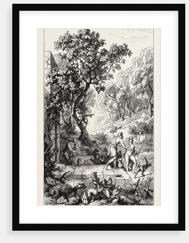 The Meeting of Ulysses and Telemachus. by Anonymous