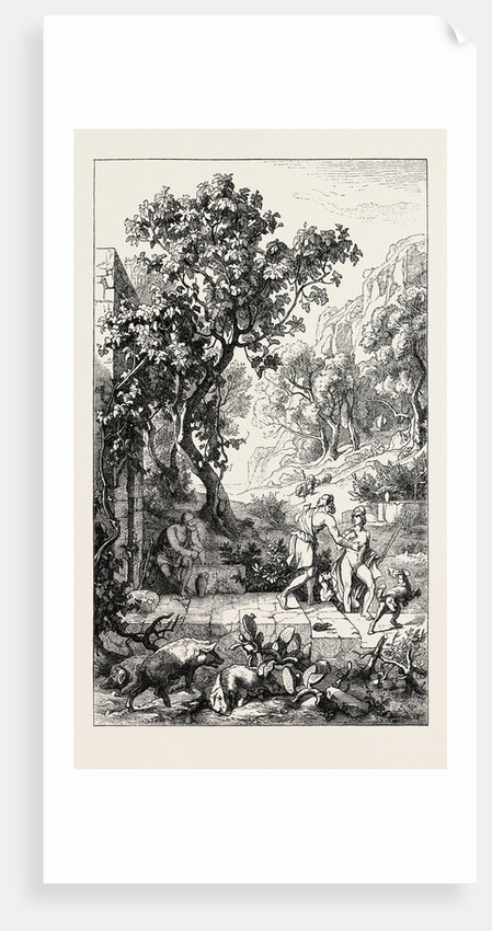 The Meeting of Ulysses and Telemachus. by Anonymous
