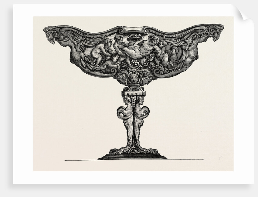Silver Tazza. Sixteenth Century. Italian Work by Anonymous
