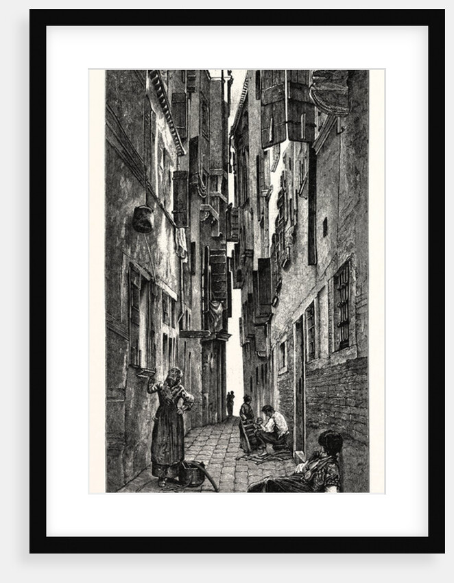 Small Calle Near the Via Garibaldi, Venice, Italy by Anonymous