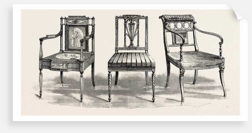 Chairs, 1793 1802 by Anonymous